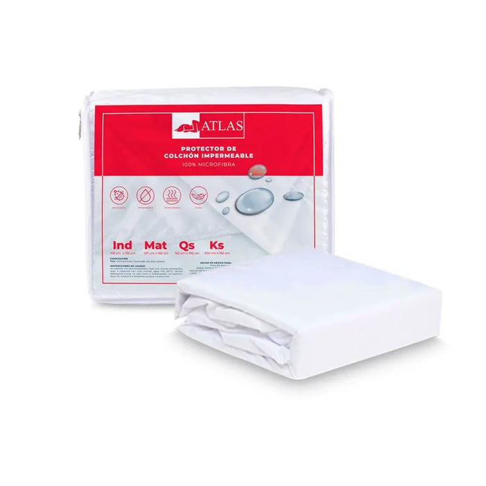 Protector De Colchón Basic Atlas