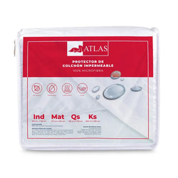 Protector De Colchón Basic Atlas