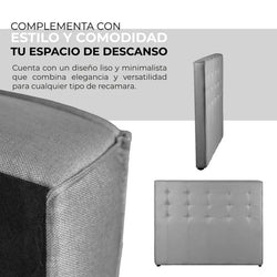 Cabecera Roomi Gris