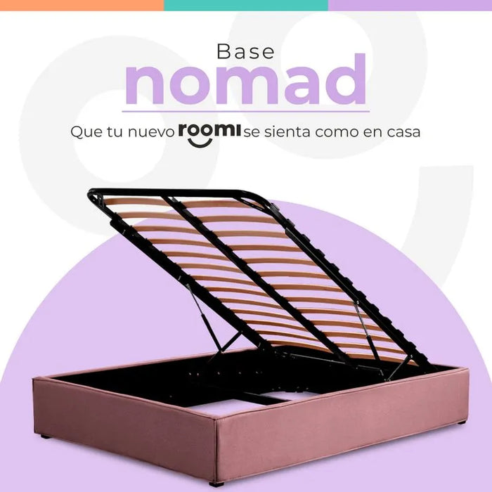 Base de Cama con almacenamiento Nomad