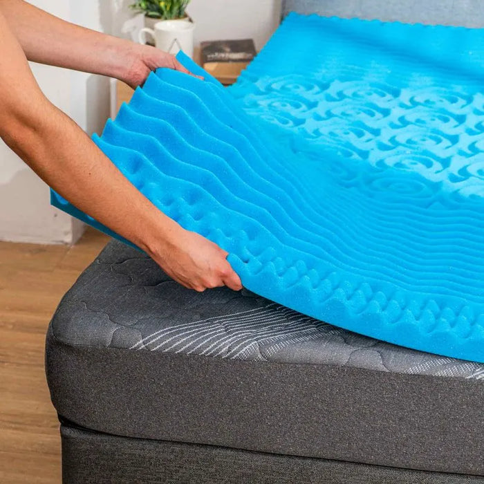 Colchoneta De Memory Foam Con Infusión Gel