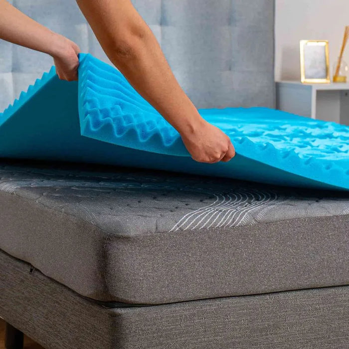 Colchoneta De Memory Foam Con Infusión Gel