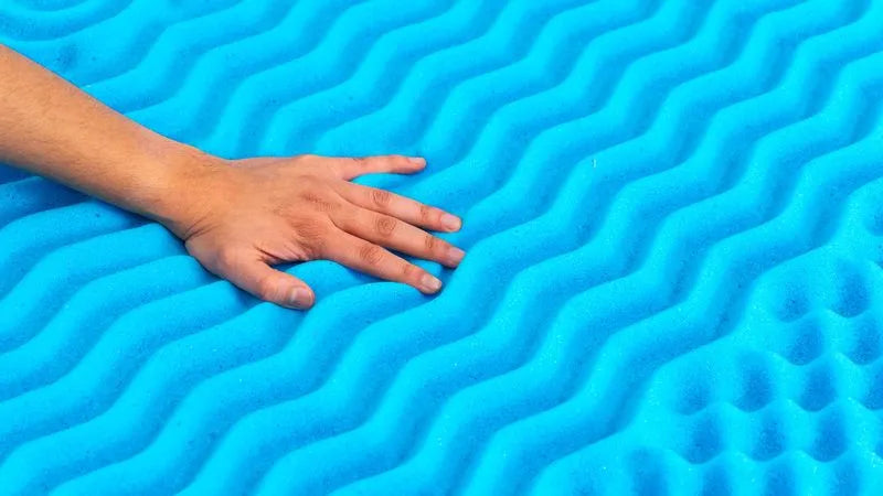 Colchoneta De Memory Foam Con Infusión Gel