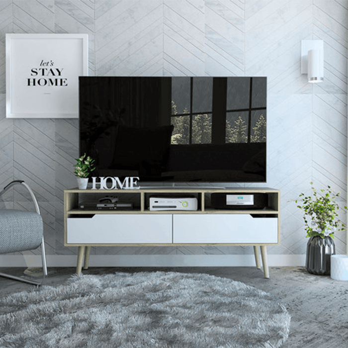 Mueble Para TV Oslo De 60" Blanco