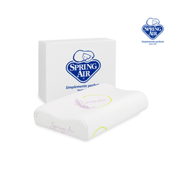Almohada Cervi-Relax Spring Air Memory Foam Lavanda