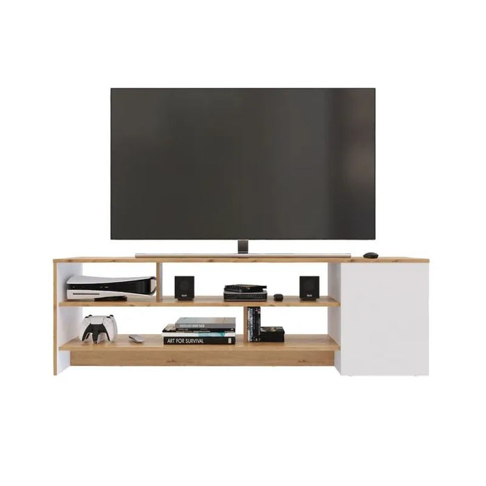 Mesa Tv Flat Blanco
