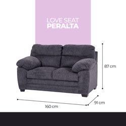 Love seat Monaco Peralta