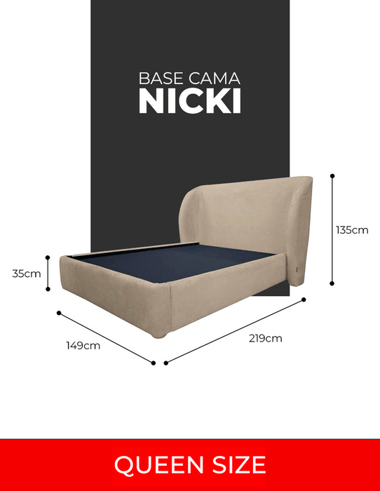 Cama Nicky Matrimonial Stone