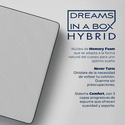 Colchón Dreams In A Box Hybrid