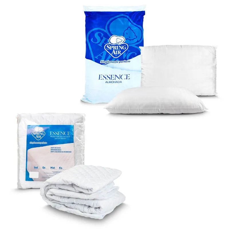 2 pack Almohada Peach Feel + Protector