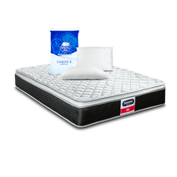 Colchón Sooner + 2 Pack Almohadas Peach Feel