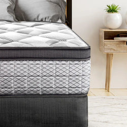 Colchón Portland + 2 Pack Almohada Basic Atlas + Protector Basic Atlas