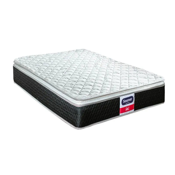 Colchón Sooner + 2 Pack Almohadas Peach Feel