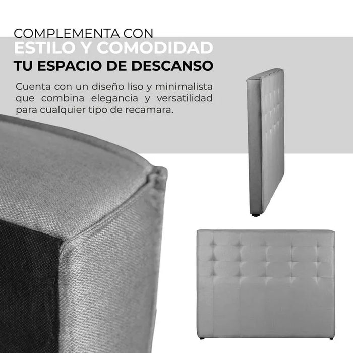 Cabecera Roomi Gris