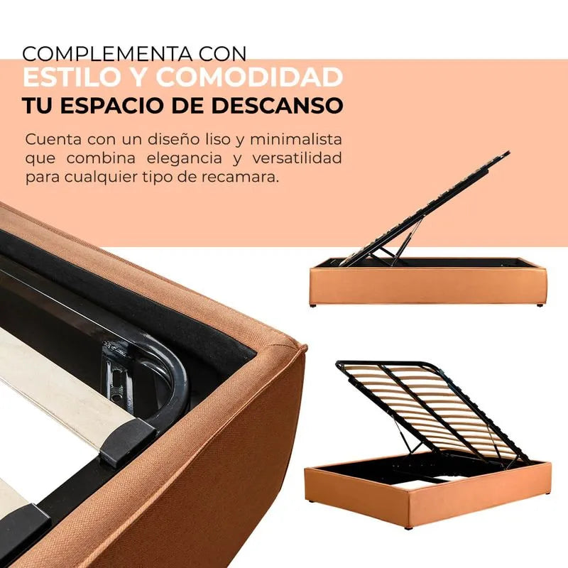 Base de Cama con almacenamiento Freedom