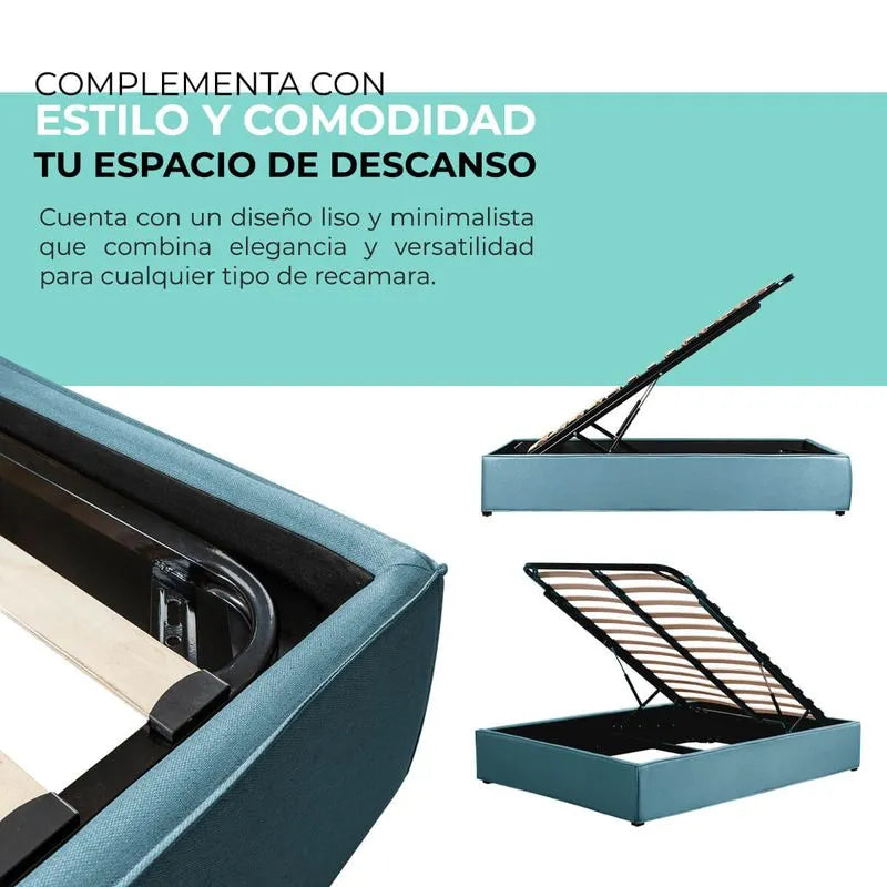 Base de Cama con almacenamiento Explorer