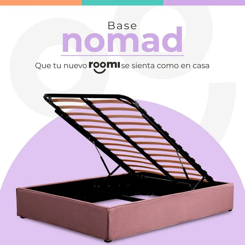 Base de Cama con almacenamiento Nomad