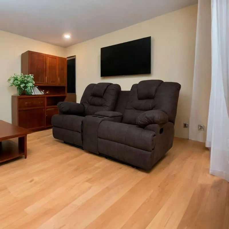 Sofá Love Reclinable Ferrara Atlas 2 Plazas Oxford