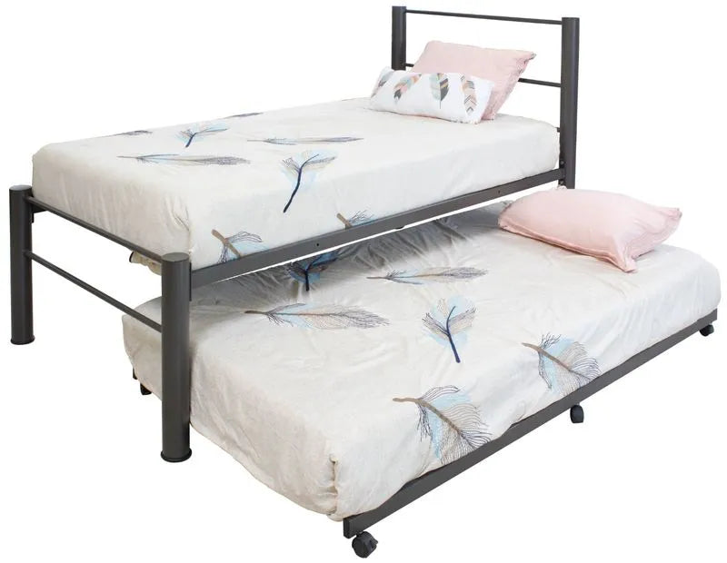 Cama con Cama Baja Deslizable Individual