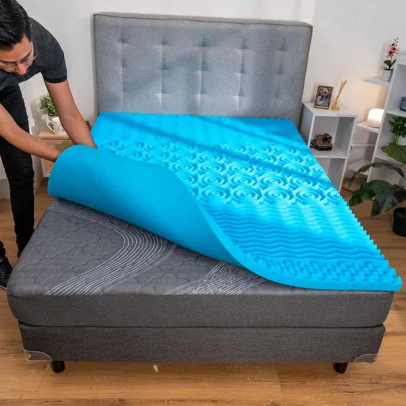 Colchoneta De Memory Foam Con Infusión Gel