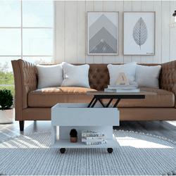 Mesa Auxiliar Luanda Blanco