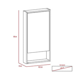 Gabinete De Baño Mariana Chocolate