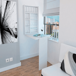 Mesa Empotrable Vatta Blanco