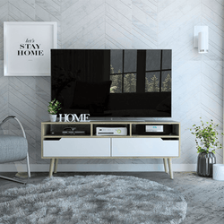 Mueble Para TV Oslo De 60" Blanco