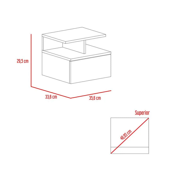 Buro Flotante Velador