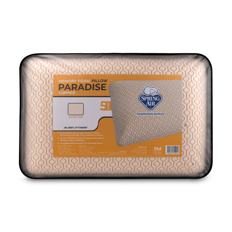Almohada Memory Foam Paradise Copper