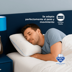 Almohada Cool Sleep Spring Air Memory Foam