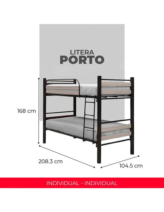 Litera Porto Individual - Individual