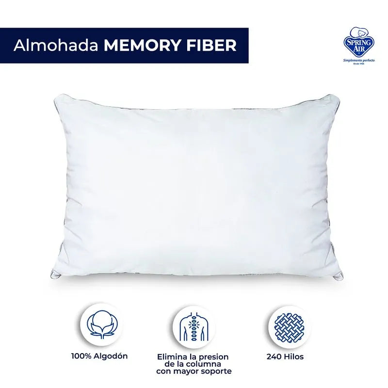 Almohada Memory Fiber Dinasty King Size
