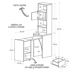 Escritorio Biblioteca Space
