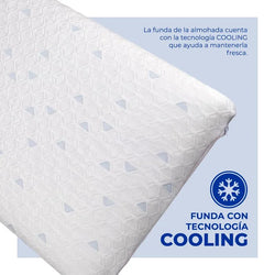 Almohada Memory Foam Double Fresh