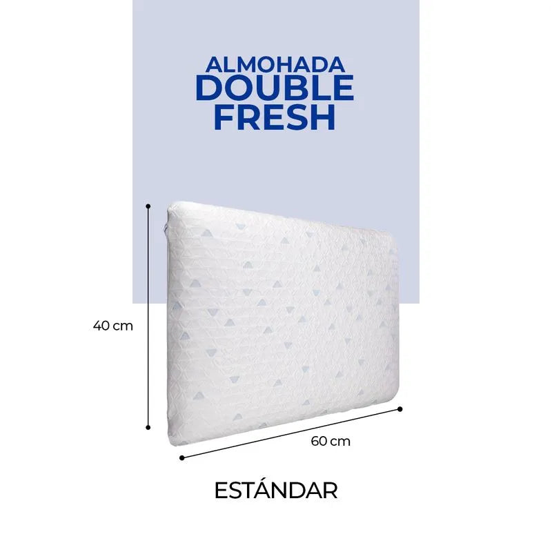 Almohada Memory Foam Double Fresh