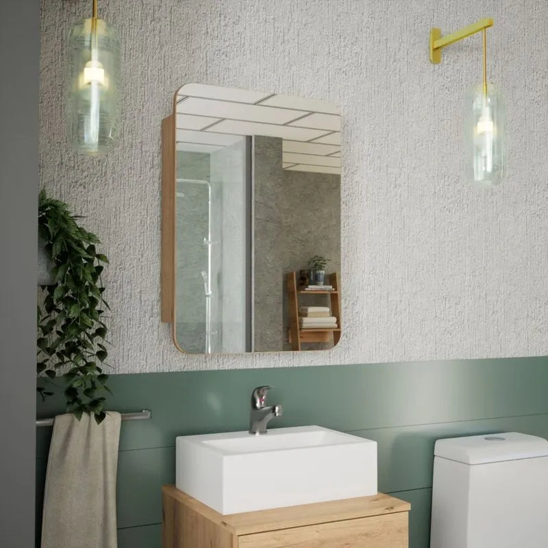 Gabinete De Baño Curvi