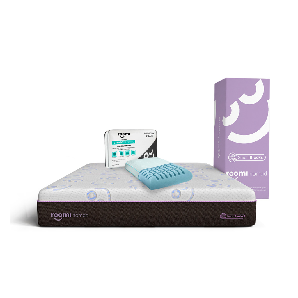 Colchón Nomad SmartBlocks + Almohada Smart Blocks Media