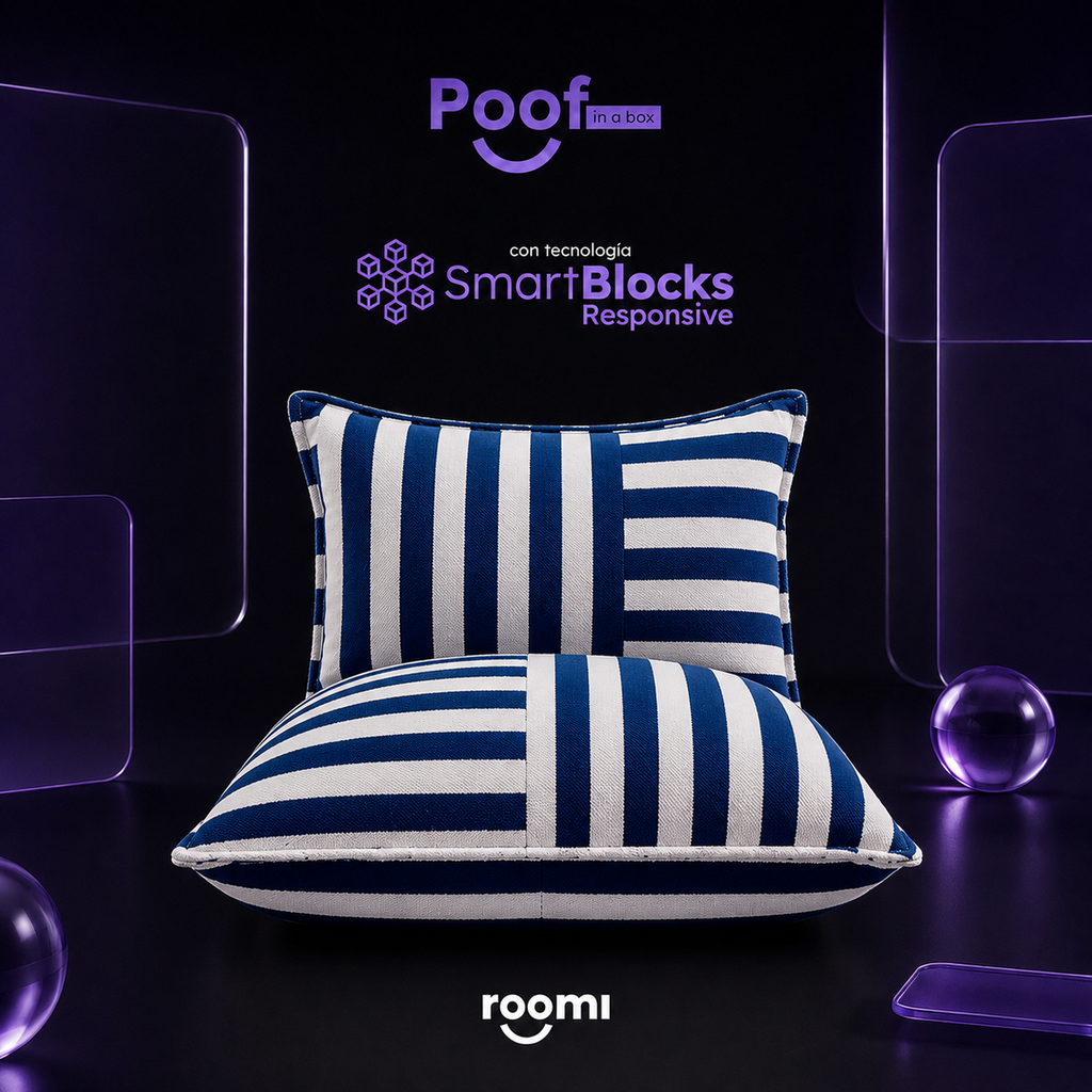 PUFF IN A BOX ROOM MIDNIGHT NAVY