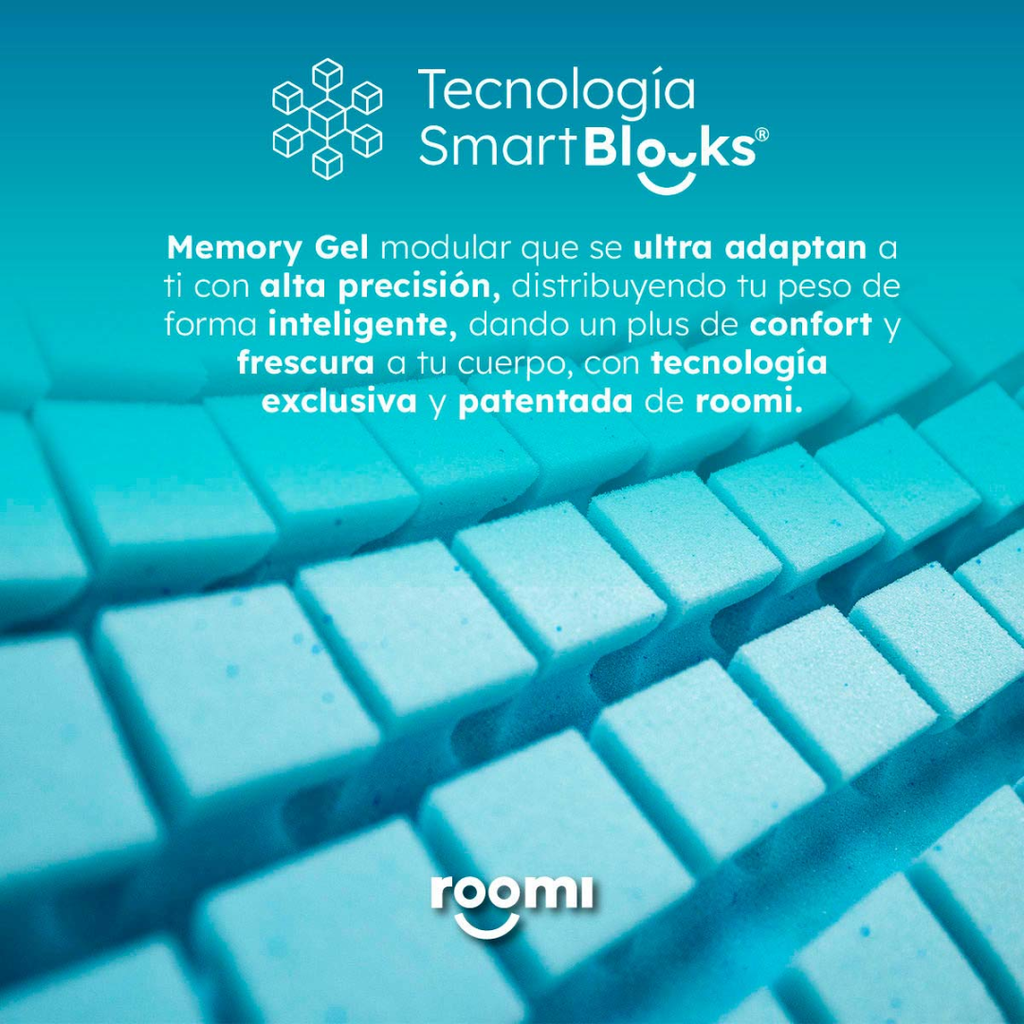 Almohada Roomi Smartblocks Media