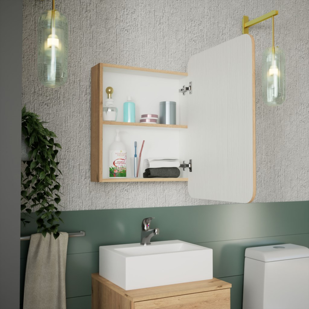 Gabinete De Baño Curvi