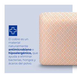 Almohada Memory Foam Paradise Copper