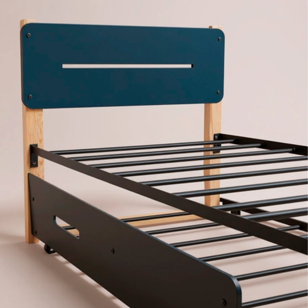 Cama Con Cama Baja Juno