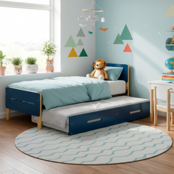 Cama Con Cama Baja Juno