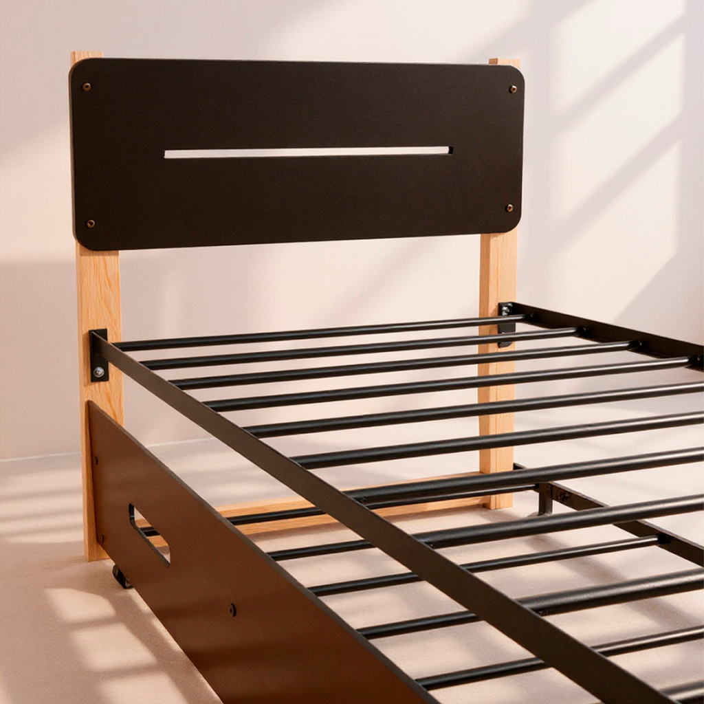 Cama Con Cama Baja Juno