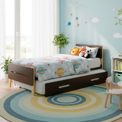 Cama Con Cama Baja Juno