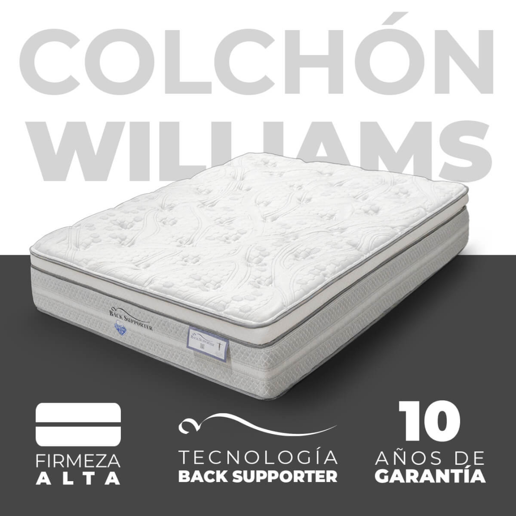 Paquete Juego Williams + Protector Essence + 2 Pack Almohada Night Fresh