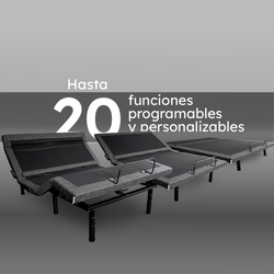 Cama Eléctrica Roomi Plus Lumbar + 2 Almohadas De Gel Roomi