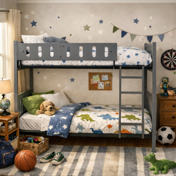 Litera Cherokee Con Cabecera Individual-Individual