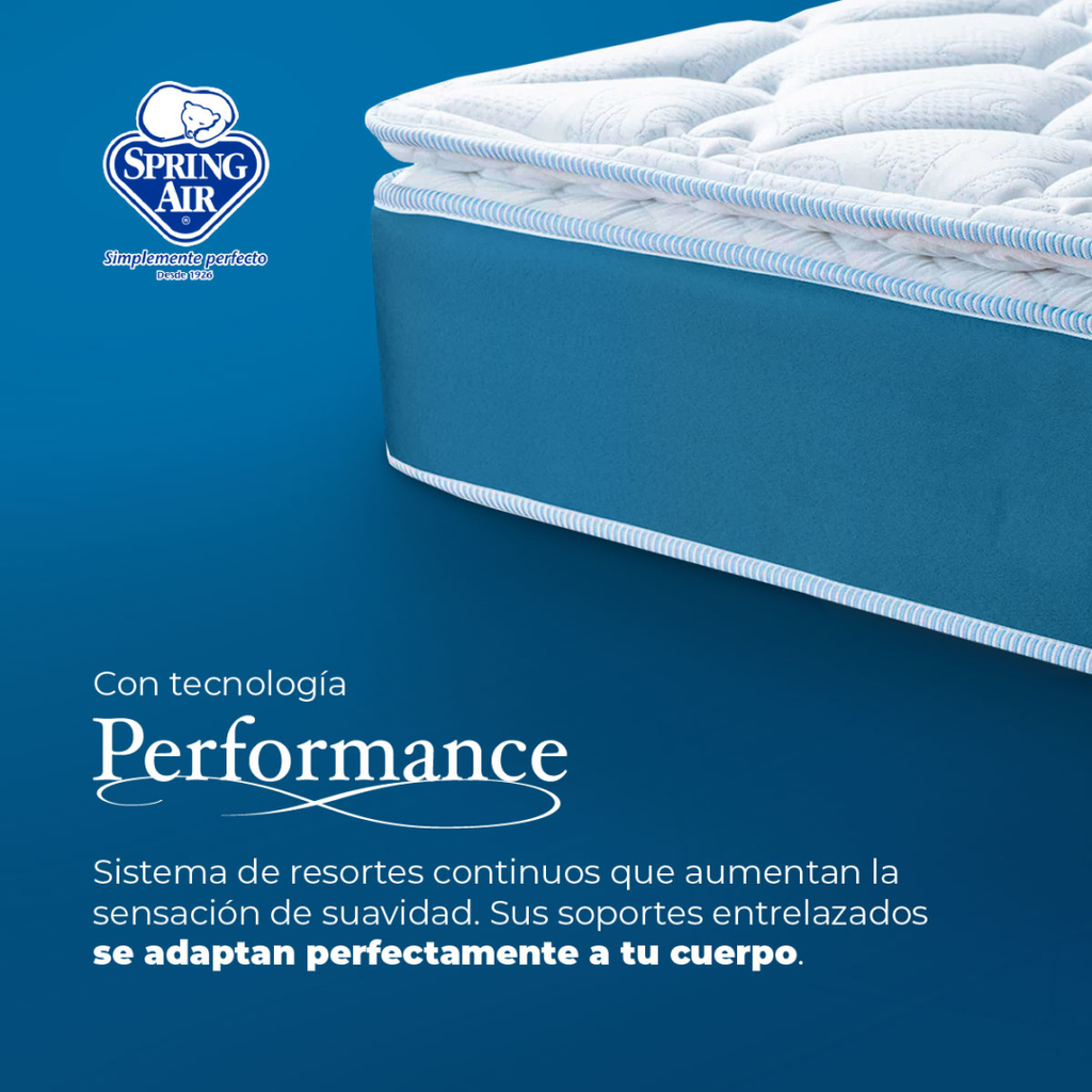 Colchón Cota + 2 Pack Almohadas Peach Feel + Sabanas + Protector Impermeable